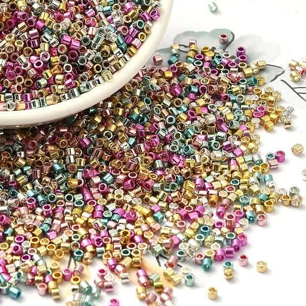 Electroplate Glass Seed Beads