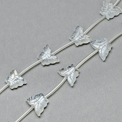 Smelting Quartz Crystal Beads Strands