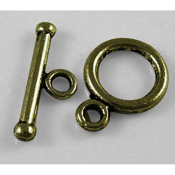 Tibetan Style Alloy Toggle Clasps