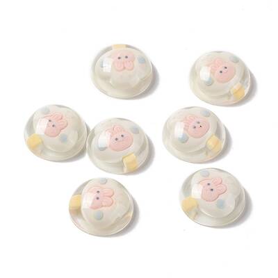 Transparent Resin Cabochons