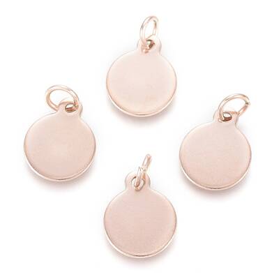 Ion Plating(IP) 304 Stainless Steel Charms