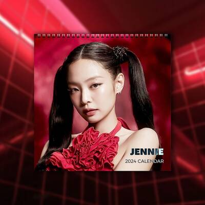 Jennie Calendar 2024 | Jennie 2024 Celebrity Wall Calendar|blackpink Calendar 2024