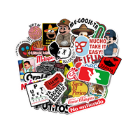 Mexican Themed 30-Piece Vinyl Sticker Pack - Durable for Hard Hats, Toolboxes, Tumblers & More - All-Season Decor Decorative ...