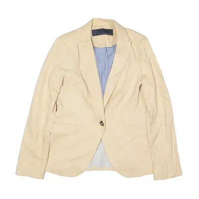 ZARA BASIC Blazer Jacket Beige Womens S