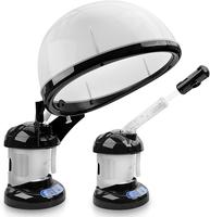 Hair Steamer Kingsteam 2 in 1 Ozone Facial Steamer, Design for Personal Care Use at Home or Salon Bar Comfort