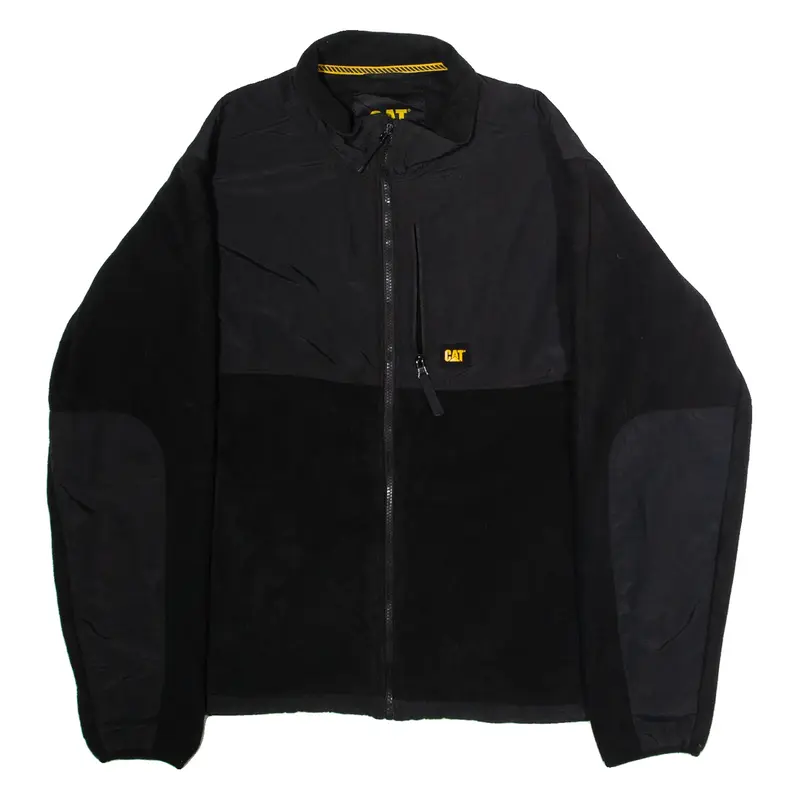 CAT Mens Fleece Jacket Black XL