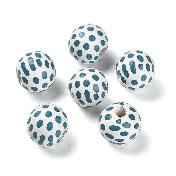 Natural Wood European Beads