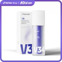 Maxodo V34 Purple Toothpaste - Teeth Whitening in 7 Days!  Targets Yellow Stains, Whitening Toothpaste for Sensitive Teeth, E...