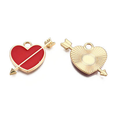 Light Gold Plated Alloy Pendants
