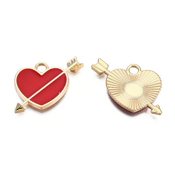 Light Gold Plated Alloy Pendants