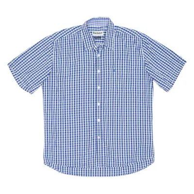 BARBOUR Mens Shirt Blue Check L