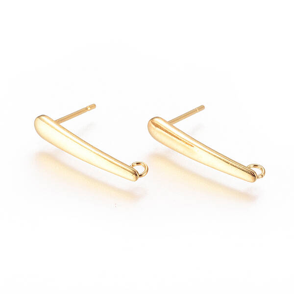 Ion Plating(IP) 304 Stainless Steel Ear Stud Components