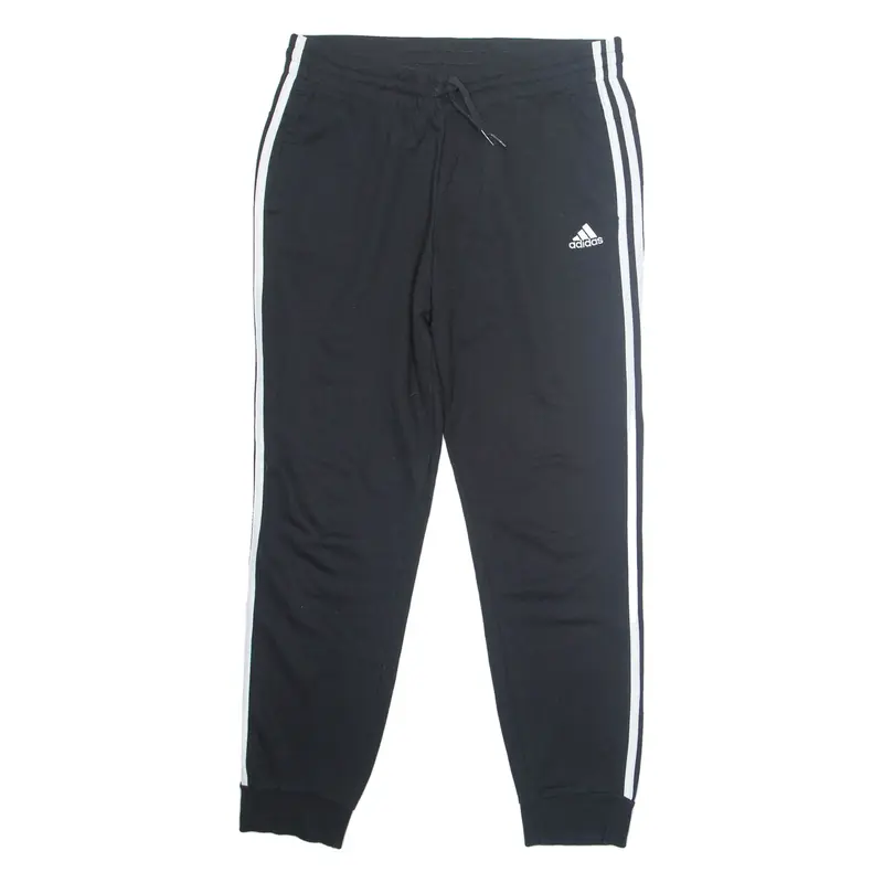 ADIDAS Womens Joggers Black Tapered M W32 L29