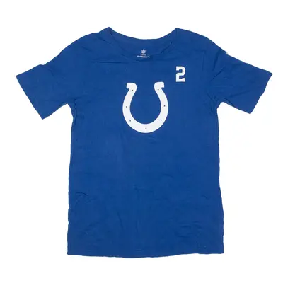 NFL Indianapolis Colts USA T-Shirt Blue Short Sleeve Boys 2XL