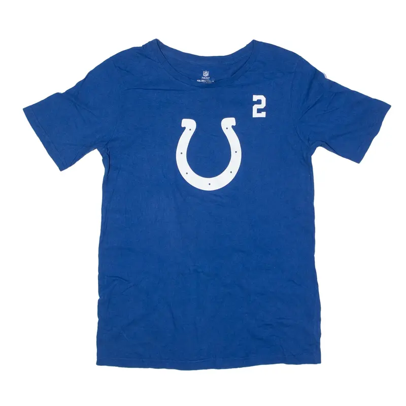 NFL Indianapolis Colts USA T-Shirt Blue Short Sleeve Boys 2XL