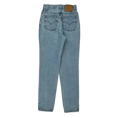 Levis Slim Fit Jeans - 24W UK 4 Light Wash Cotton