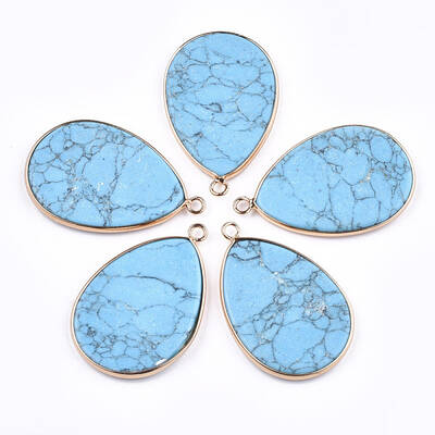 Synthetic Turquoise Pendants