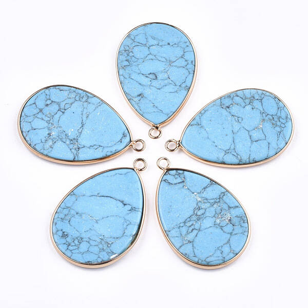 Synthetic Turquoise Pendants