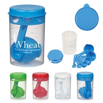 100 Custom 7-Piece Measuring Set - Nesting & BPA Free