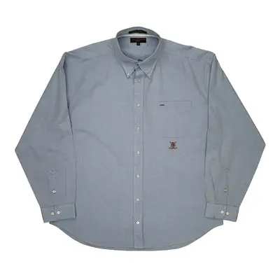 Tommy Hilfiger Golf Shirt - 2XL Blue Cotton