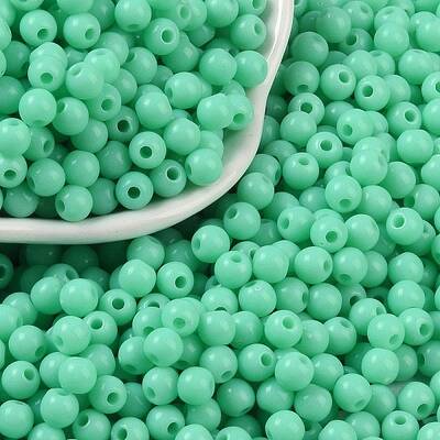 Opaque Acrylic Beads