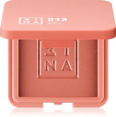 3INA Blush compact color 212 coral 7.5 g
