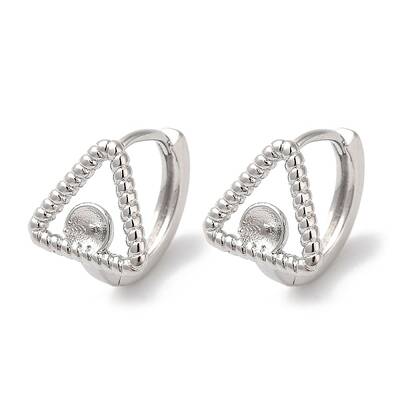 Brass Stud Earring Findings