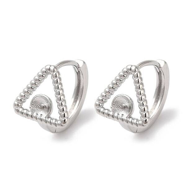 Brass Stud Earring Findings