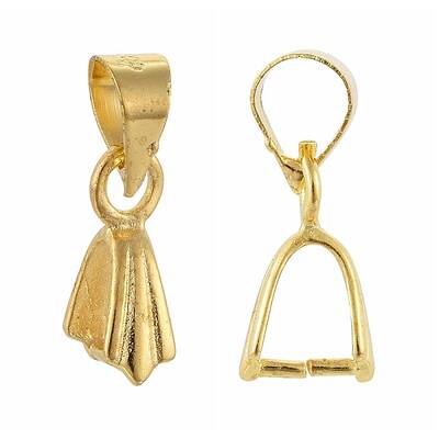 Brass Ice Pick Pinch Bails