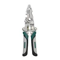 Multifunctional Wire Stripper, Industrial Grade 12 in 1 Foldable Wire Stripper, Wire Cutter, Professional Wire Stripping Tool...