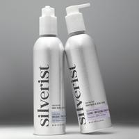 Silverist Shampoo + Conditioner Bundle. Gray, Silver, White Haircare. Hyaluronic Acid, Niacinamide, Rice Protein. Sulfate-Fre...
