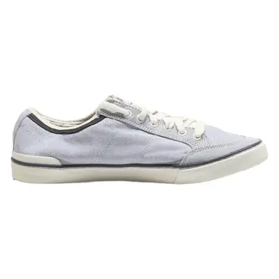 TOMMY HILFIGER Low Top Trainers Blue Canvas Mens UK 9