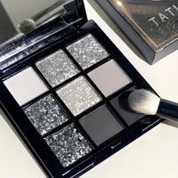 Matte Glitter Eyeshadow Palette, Smoky Eye Shadows Palette, Glittering Colorful Soft Eye Makeup Powder Palette, High Pigmente...
