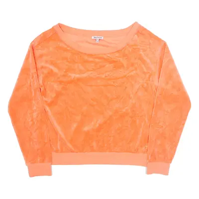 JUICY COUTURE Velvet Womens Sweatshirt Pink M
