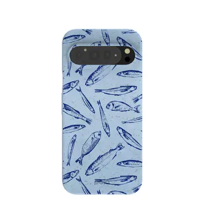 Powder Blue Fishery Google Pixel 9 Pro XL Case
