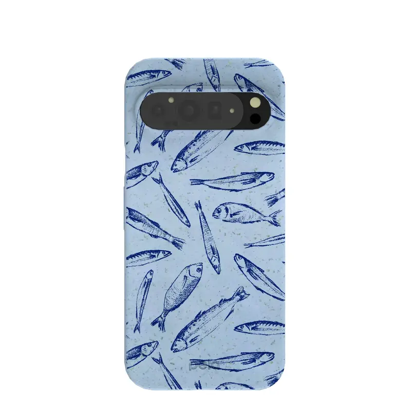 Powder Blue Fishery Google Pixel 9 Pro XL Case