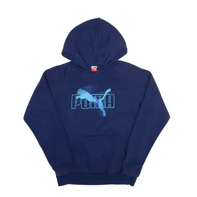 PUMA Hoodie Blue Pullover Boys XL