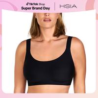 HSIA Plus Size S-4XL Wireless Seamless Bra for Women Adjustable Straps Full Coverage Smooth Bralette for Everyday Comfort No ...