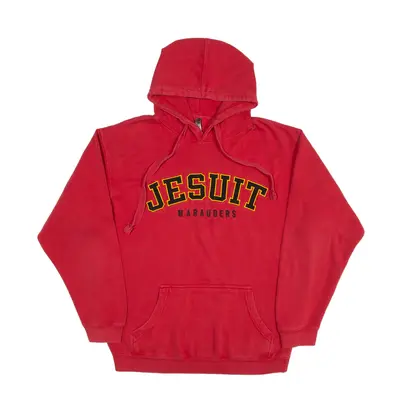 OURAY Jesuit Marauders Hoodie Red Pullover Mens M