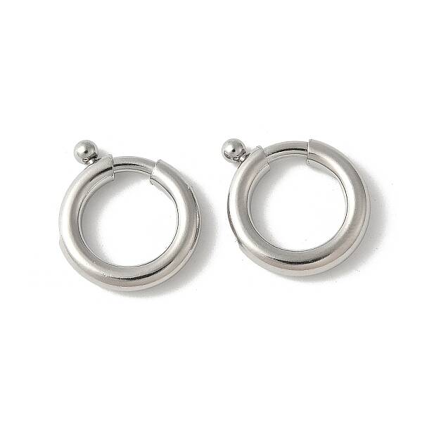 316 Surgical Stainless Steel Spring Gate Rings