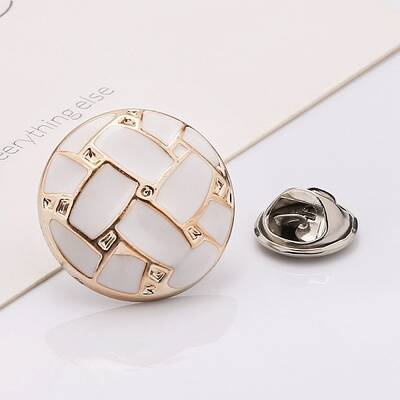Plastic Brooch