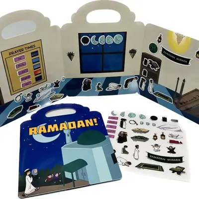 Ramadan Reusable Sticker Book from NouhasBooks