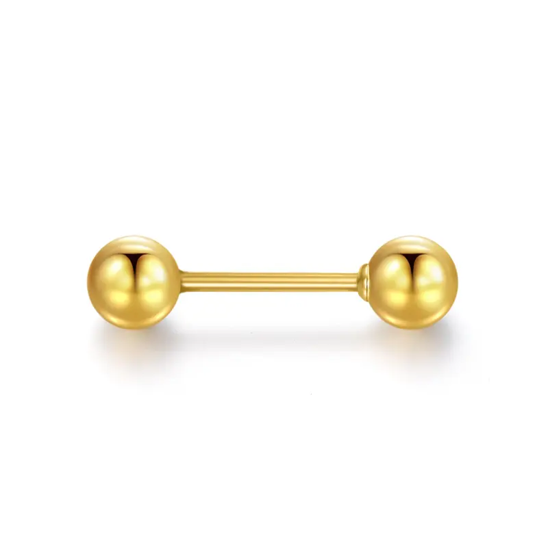 14K Gold Tongue Jewelry