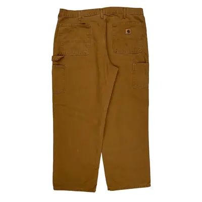 Carhartt Carpenter Trousers - 38? Waist Brown Cotton