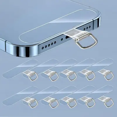 Clear Phone Lanyard Protector, Phone Accessories, Multipurpose Anti-lost Phone Lanyard Connector for Most Phones, Phone Lanya...