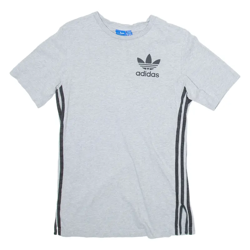 ADIDAS Mens T-Shirt Grey XS