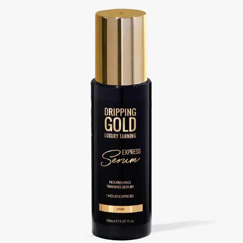 Dripping gold Express Tanning Serum 150ml - Shade: Dark