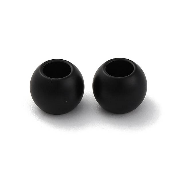 201 Stainless Steel European Beads