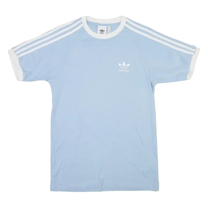 ADIDAS ORIGINALS Mens T-Shirt Blue S