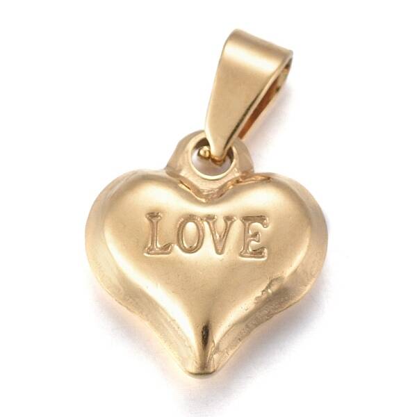 Valentine's Day 201 Stainless Steel Charms